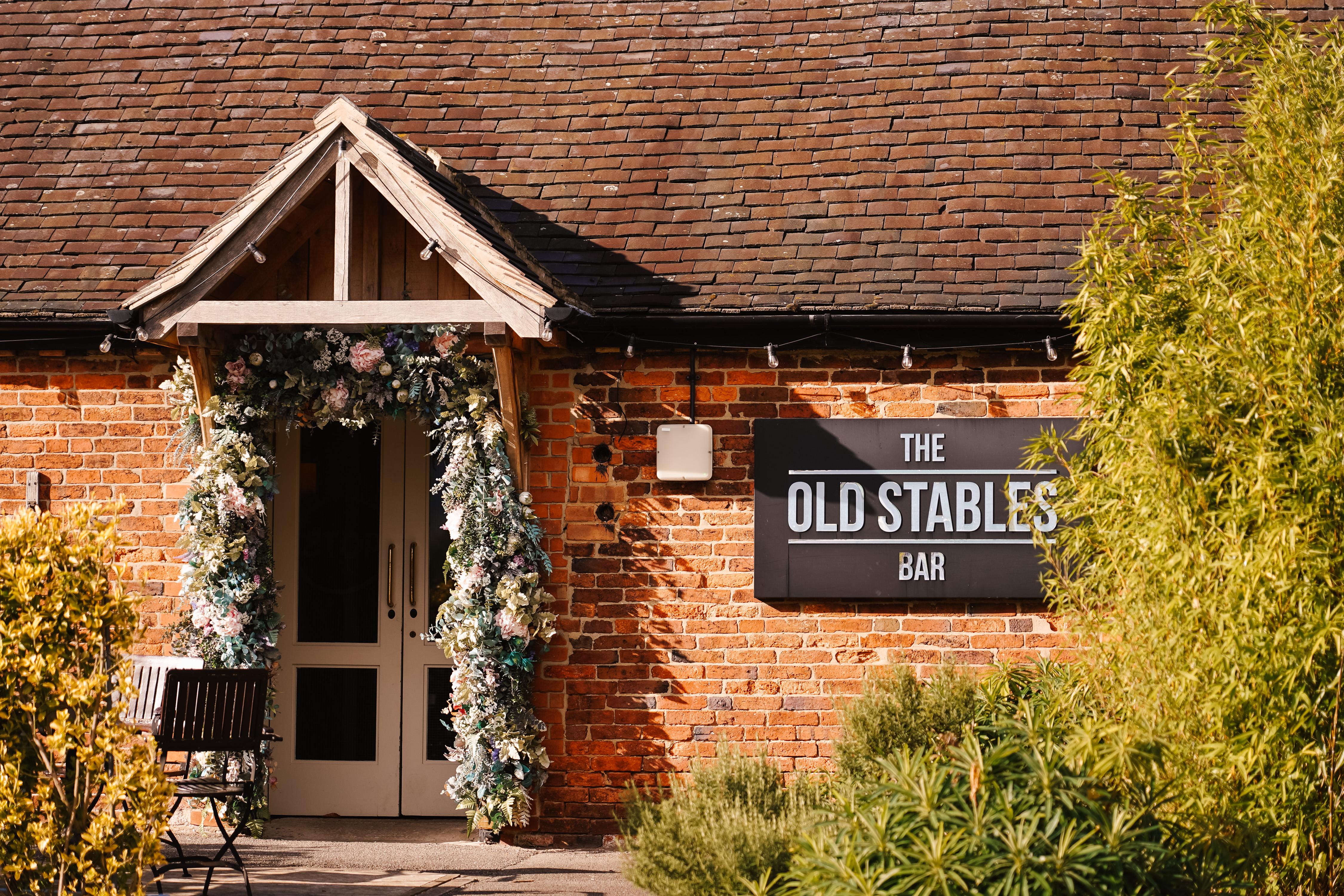 Weddings Stables Bar